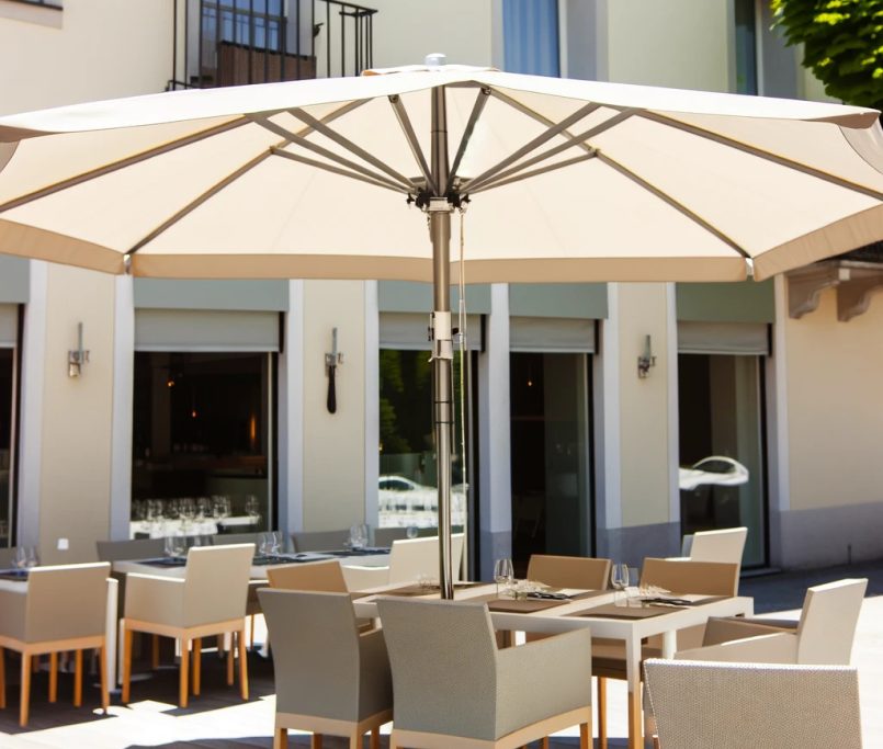 Зонты для кафе и ресторанов